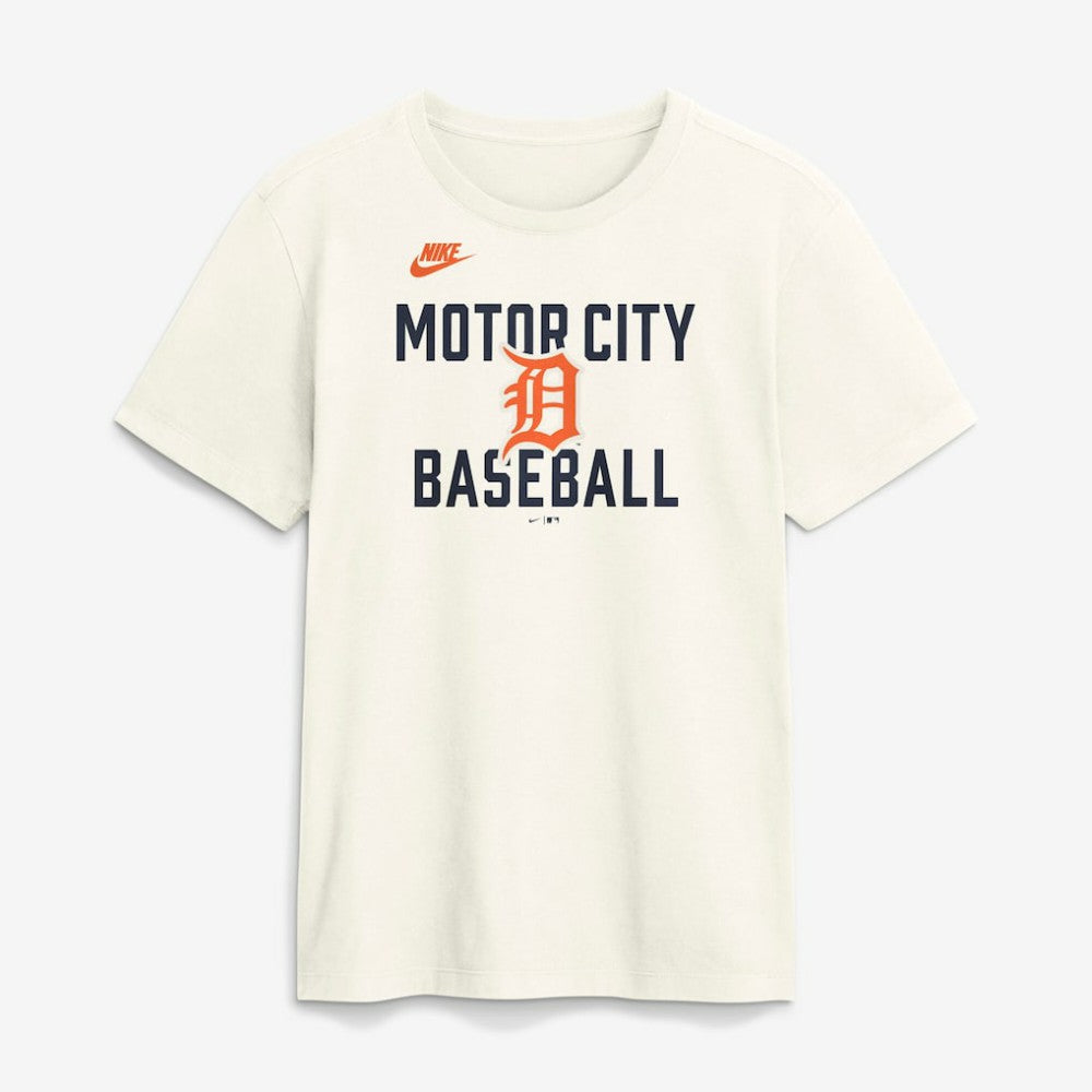 Detroit Tigers Nike Cooperstown Collection ‘70s Inspired T-Shirt - Cream T-shirts