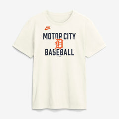 Detroit Tigers Nike Cooperstown Collection ‘70s Inspired T-Shirt - Cream T-shirts