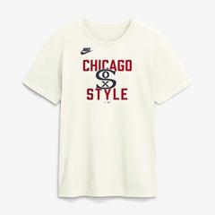Chicago White Sox Nike Cooperstown Collection ‘70s Inspired T-Shirt - Cream T-shirts