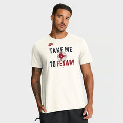 Boston Red Sox Nike Cooperstown Collection ‘70s Inspired T-Shirt - Cream T-shirts