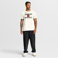 Baltimore Orioles Nike Cooperstown Collection ‘70s Inspired T-Shirt - Cream T-shirts