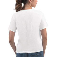 Chicago Bulls G-III 4Her by Carl Banks Women's Play the Ball Cropped T-Shirt White