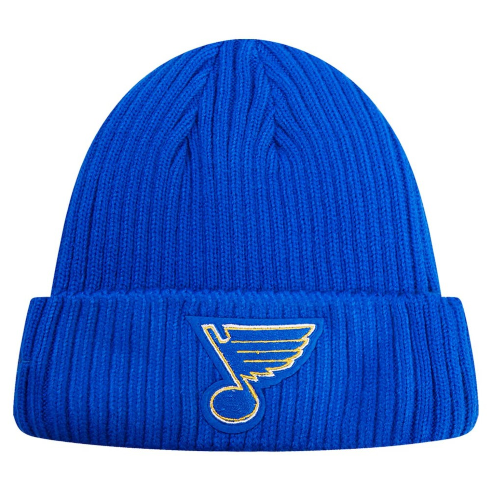 NHL St. Louis Blues Pro Standard Classic Core Cuffed Knit Hat - Royal