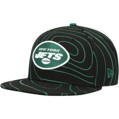 New York Jets New Era Geo 59FIFTY Fitted Hat Black