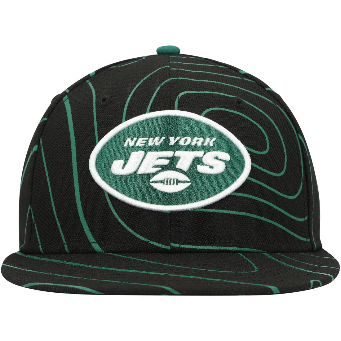 New York Jets New Era Geo 59FIFTY Fitted Hat Black