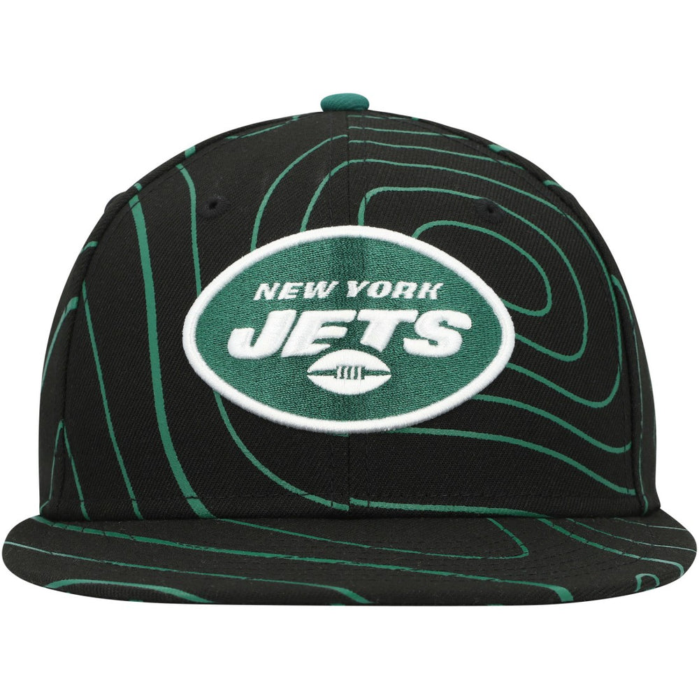 New York Jets New Era Geo 59FIFTY Fitted Hat Black