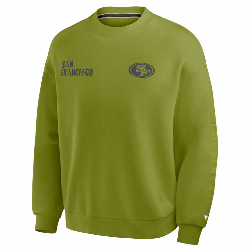 San Francisco 49ers Oversized Type Play Multi Sweatshirt Green