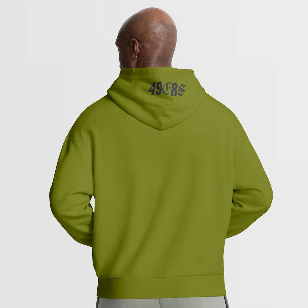 San Francisco 49ers Oversized Type Play Location Hoodie Green
