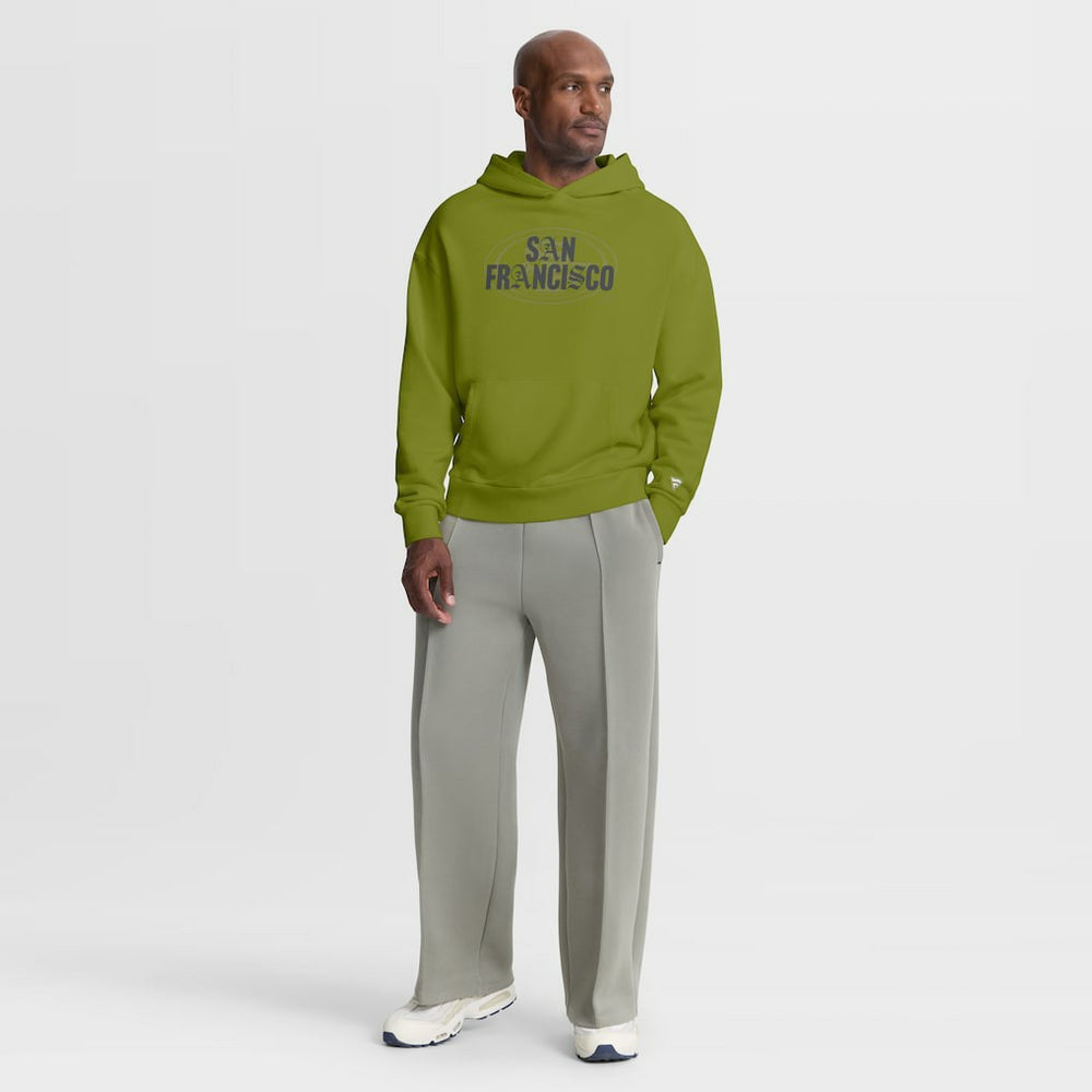 San Francisco 49ers Oversized Type Play Location Hoodie Green