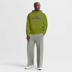 San Francisco 49ers Oversized Type Play Location Hoodie Green