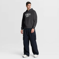 Kansas City Chiefs Oversized Type Play Location Hoodie Black