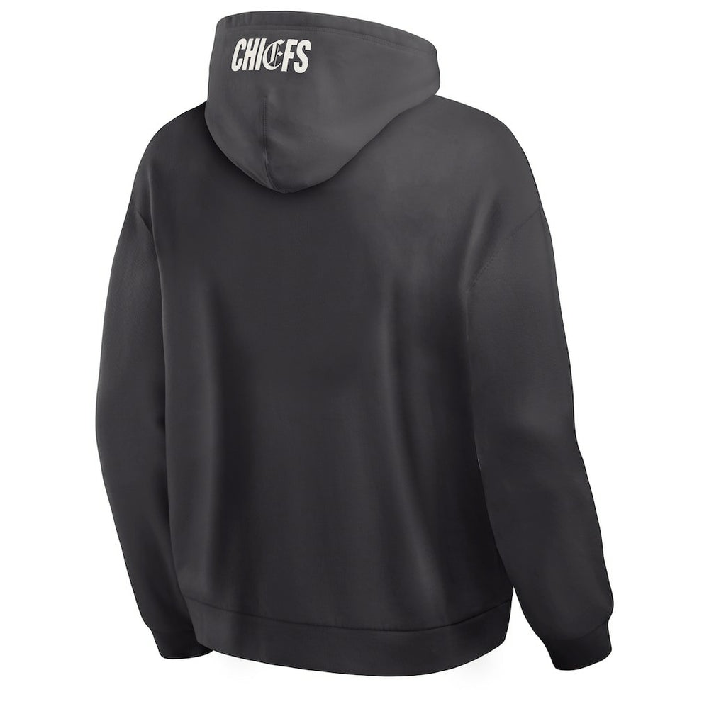 Kansas City Chiefs Oversized Type Play Location Hoodie Black