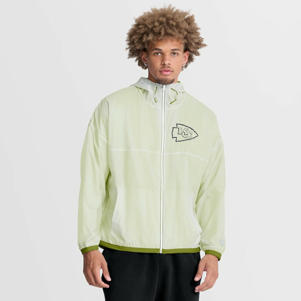 Kansas City Chiefs Type Play Down Full-Zip Jacket White