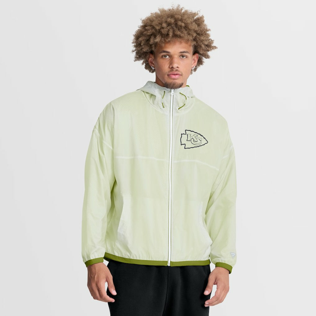 Kansas City Chiefs Type Play Down Full-Zip Jacket White