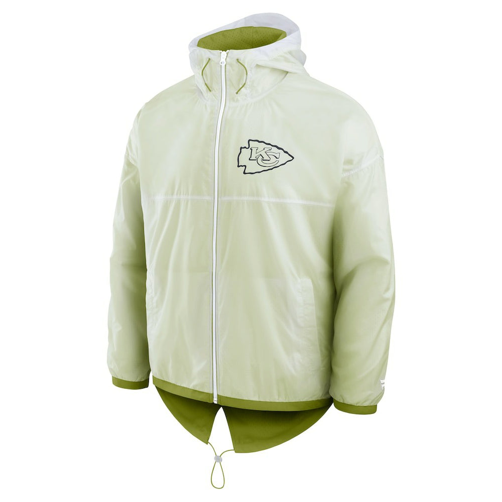 Kansas City Chiefs Type Play Down Full-Zip Jacket White