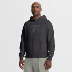 Las Vegas Raiders Oversized Type Play Location Hoodie Black