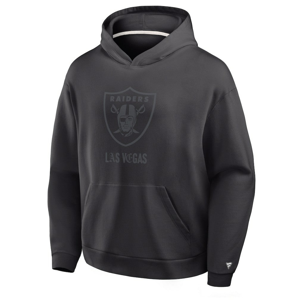 Las Vegas Raiders Oversized Type Play Location Hoodie Black