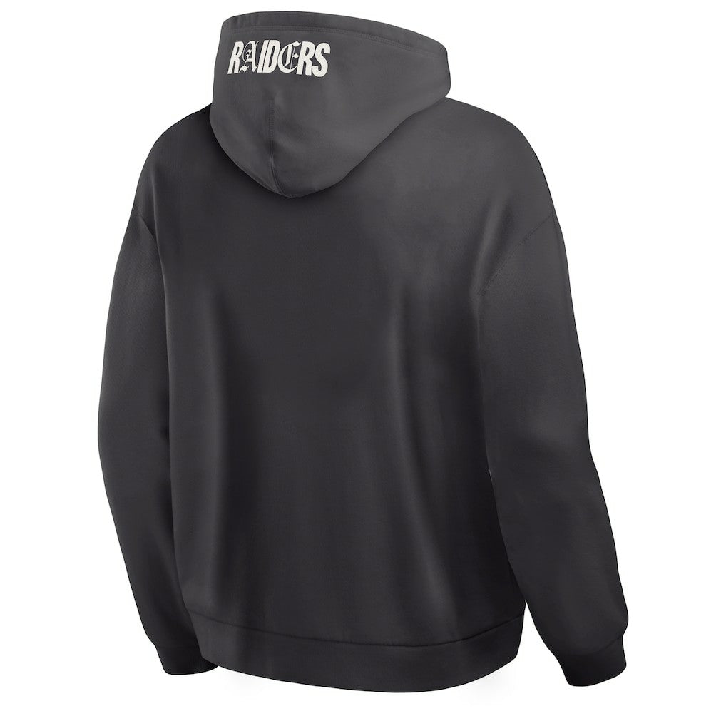 Las Vegas Raiders Oversized Type Play Location Hoodie Black