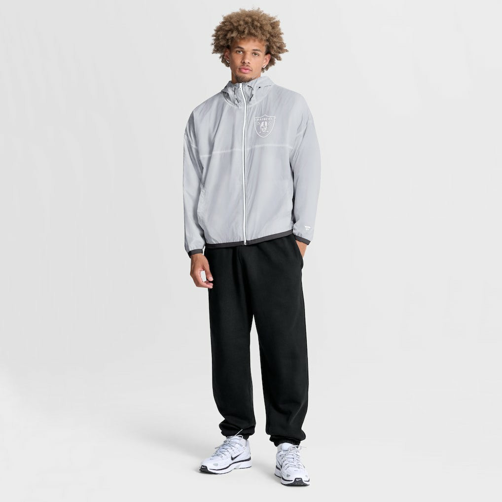 Las Vegas Raiders Type Play Down Full-Zip Jacket White