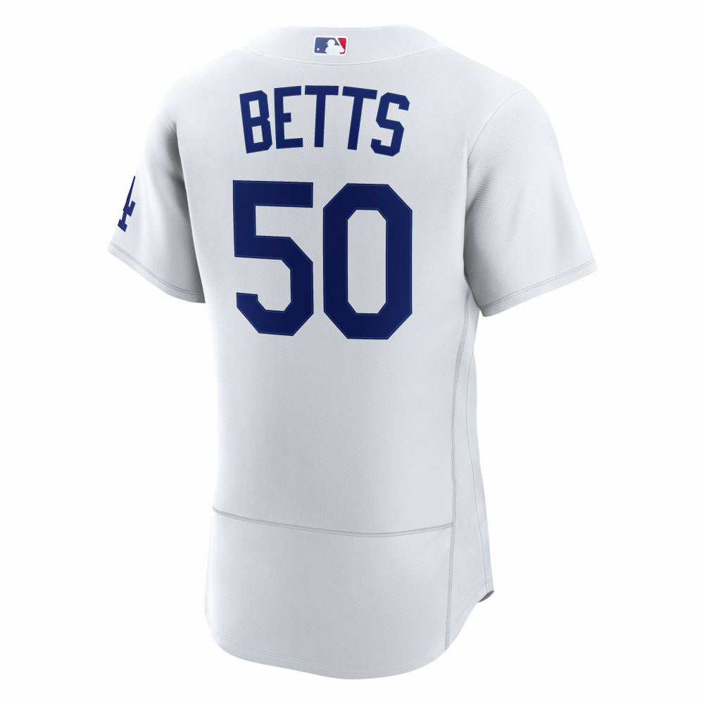 Mookie Betts Los Angeles Dodgers Nike Home Authentic Jersey - White Jerseys