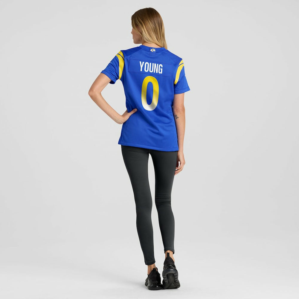 Byron Young Los Angeles Rams Women's Home Game Jersey Royal