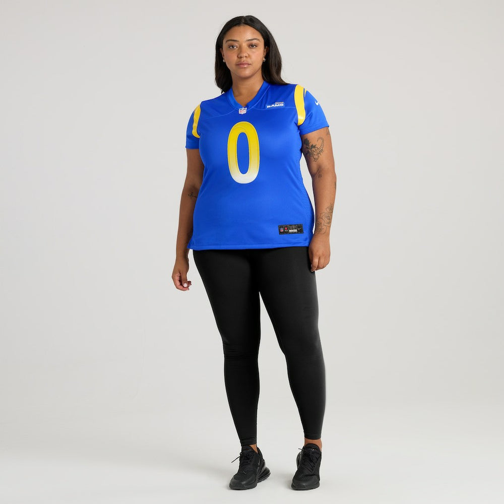 Byron Young Los Angeles Rams Women's Home Game Jersey Royal