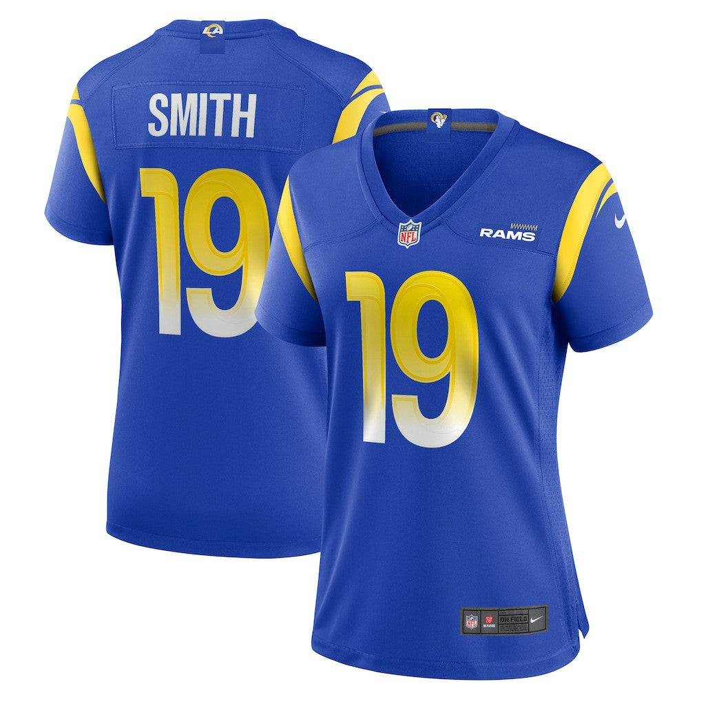 Xavier Smith Los Angeles Rams Women's Home Game Jersey Royal