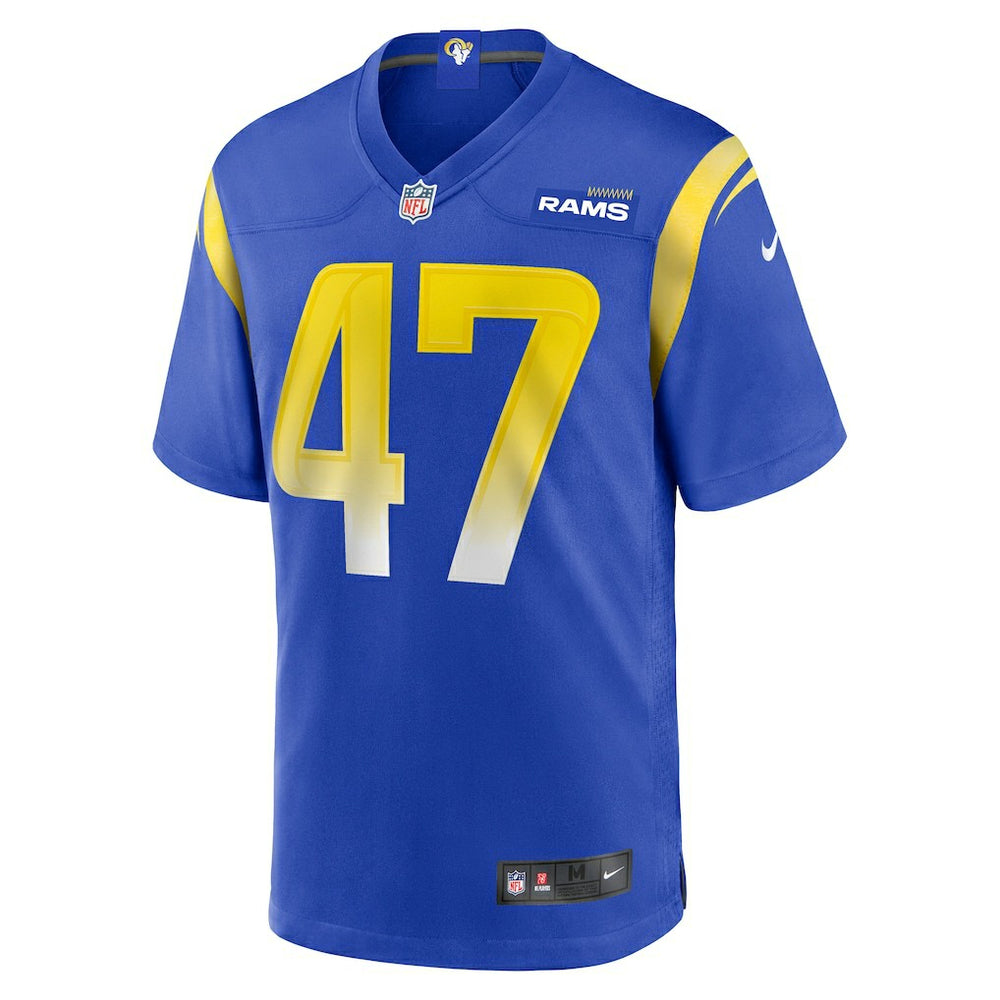 Alex Ward Los Angeles Rams Home Game Jersey Royal