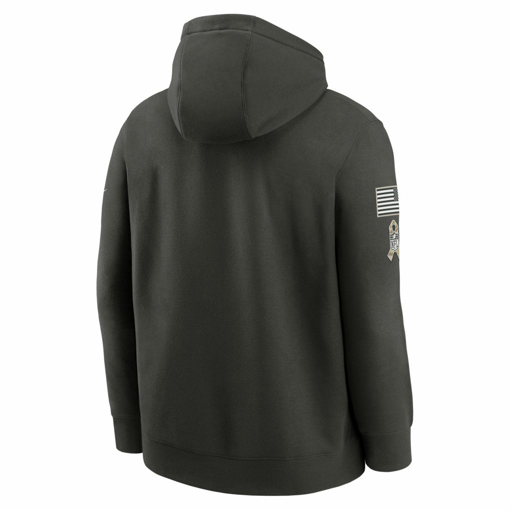 Indianapolis Colts Salute To Service Club Fleece Hoodie Olive