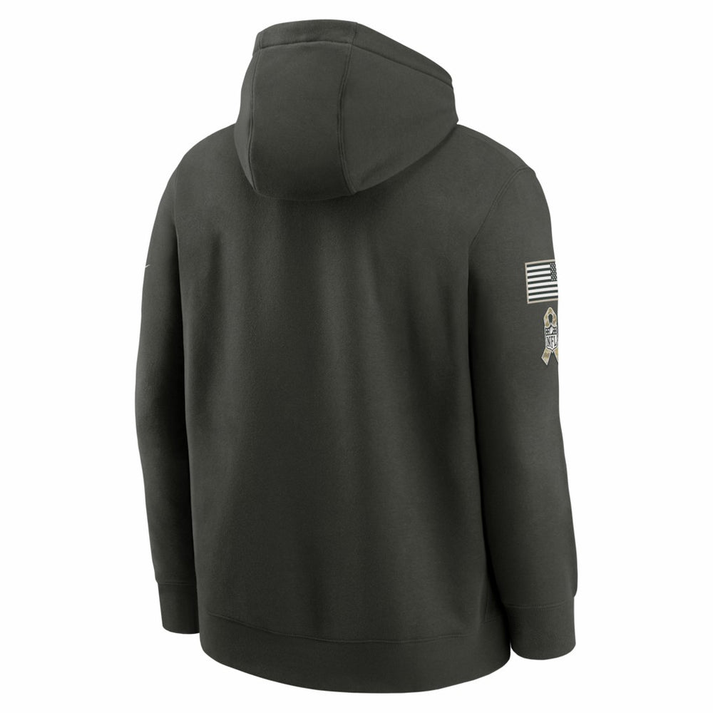 Indianapolis Colts Salute To Service Club Fleece Hoodie Olive