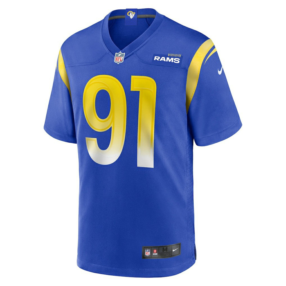 Kobie Turner Los Angeles Rams Home Game Jersey Royal