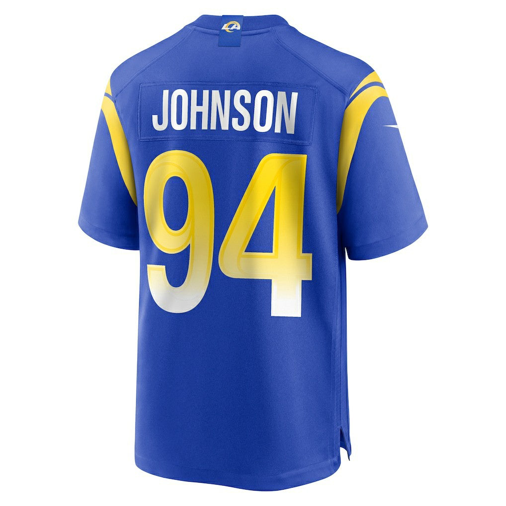 Desjuan Johnson Los Angeles Rams Home Game Jersey Royal