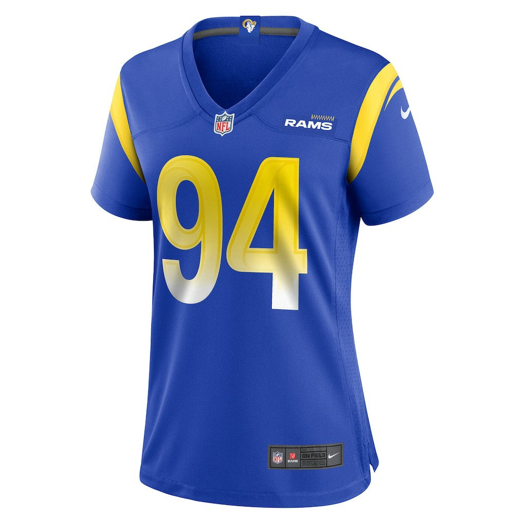 Desjuan Johnson Los Angeles Rams Women's Home Game Jersey Royal