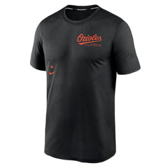 Baltimore Orioles Nike Authentic Collection Early Work Tri-Blend Performance T-Shirt - Black T-shirts