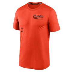Baltimore Orioles Nike Authentic Collection Early Work Tri-Blend Performance T-Shirt - Orange T-shirts