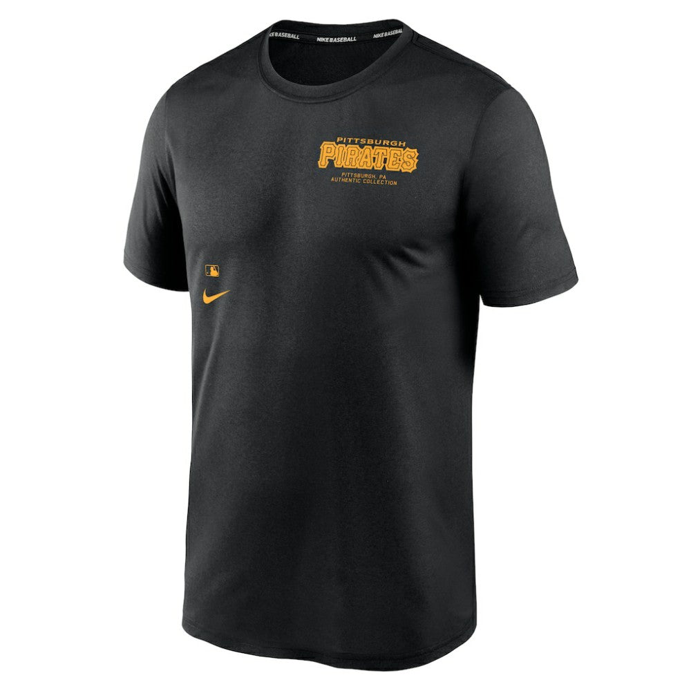 Pittsburgh Pirates Nike Authentic Collection Early Work Tri-Blend Performance T-Shirt - Black T-shirts