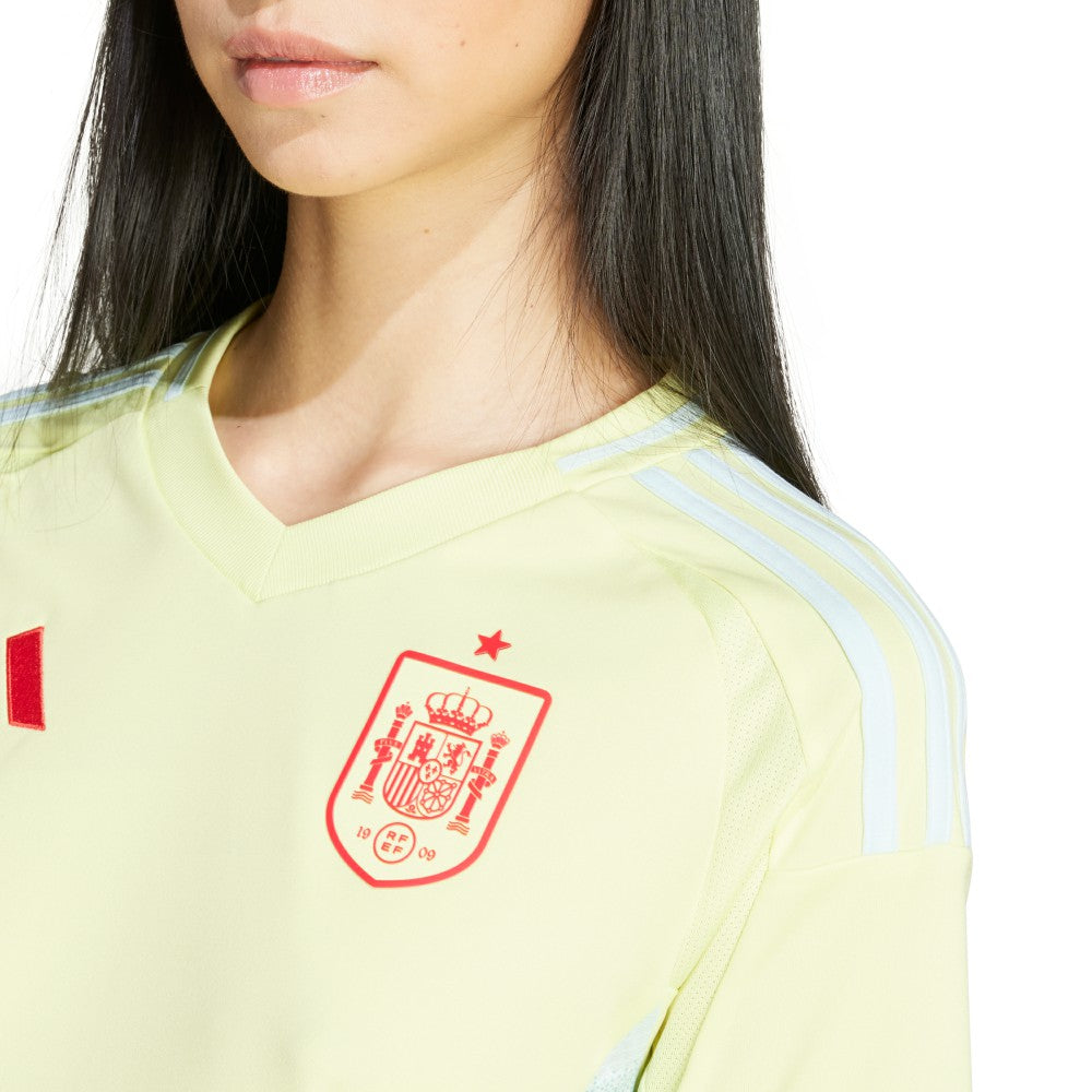 Spain National Team Women's 2024 Away Replica Jersey Yellow shop