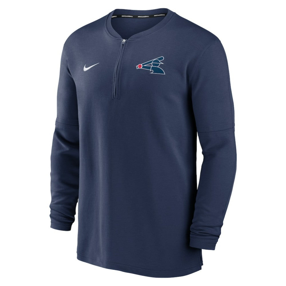Chicago White Sox Nike Authentic Collection Game Time Performance Quarter-Zip Top - Navy Tops