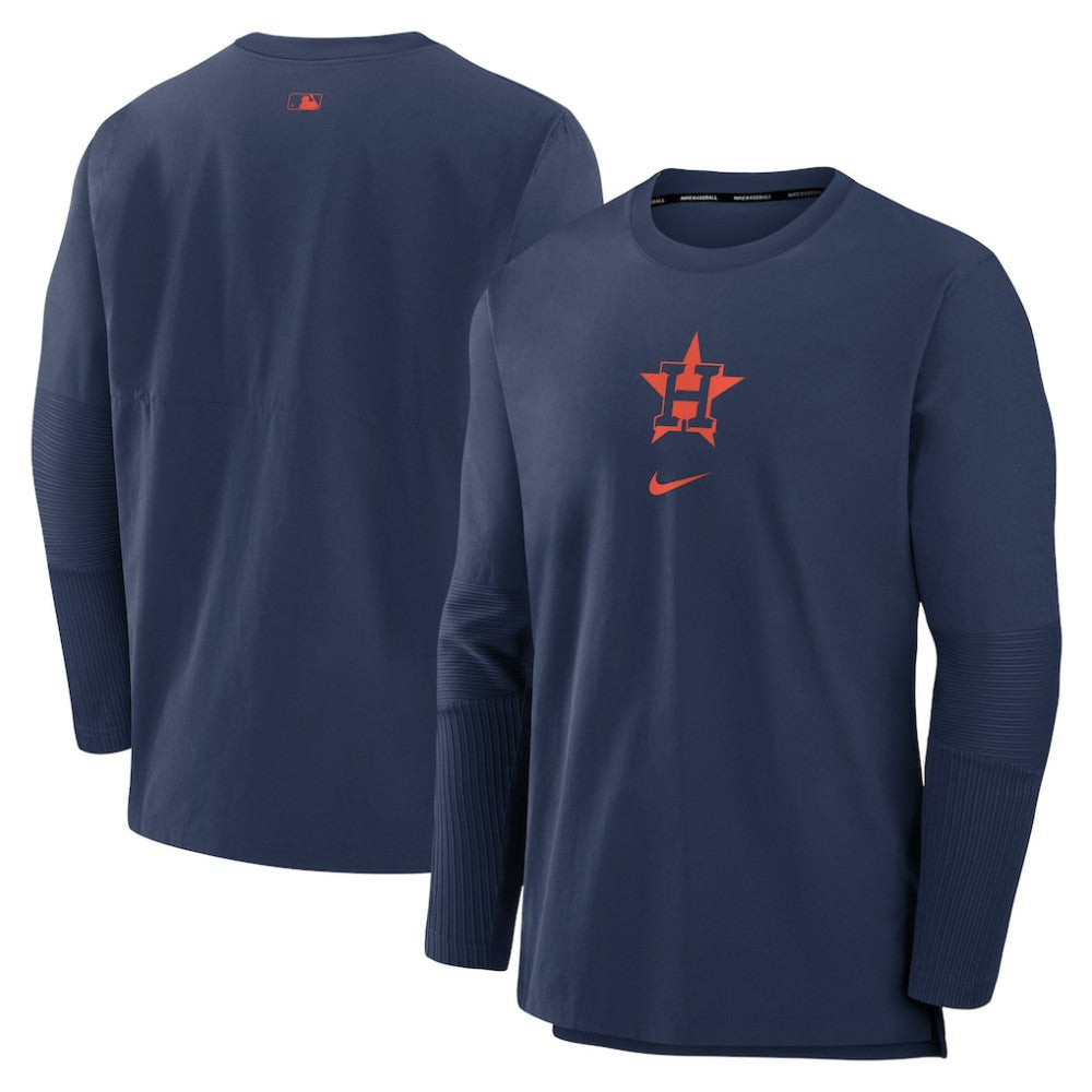 Houston Astros Nike Authentic Collection Player Dri-FIT Lightweight Pullover - Navy Pullover