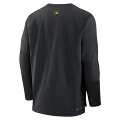 Pittsburgh Pirates Nike Authentic Collection Player Dri-FIT Lightweight Pullover - Black Pullover