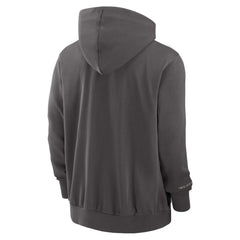 Tampa Bay Rays Nike Authentic Collection Travel Player Performance Full-Zip Hoodie - Charcoal Hoodies
