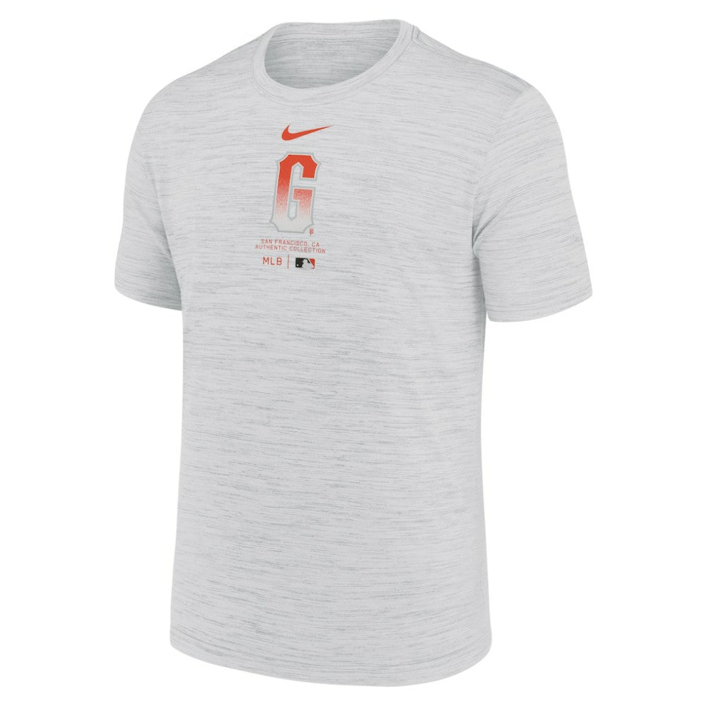 San Francisco Giants Nike City Connect Authentic Collection Practice Velocity Performance T-Shirt - White T-shirts