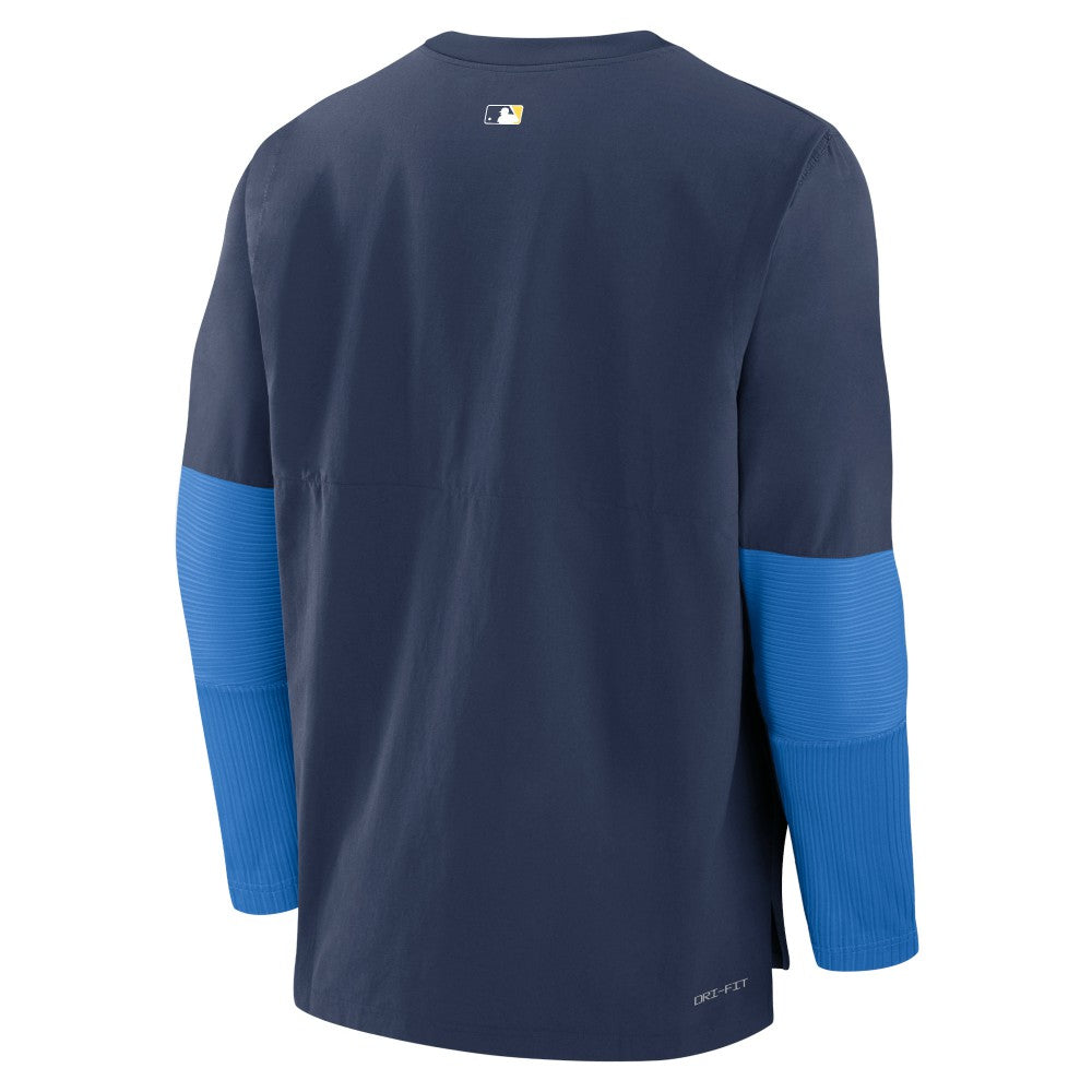 Minnesota Twins Nike Authentic Collection Player Dri-FIT Lightweight Pullover - Navy Pullover