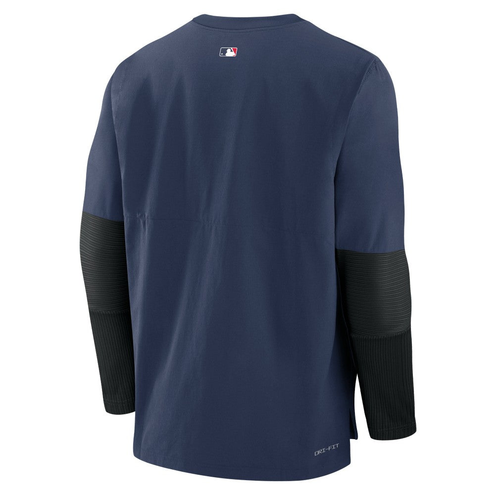 St. Louis Cardinals Nike Authentic Collection Player Dri-FIT Lightweight Pullover - Navy Pullover