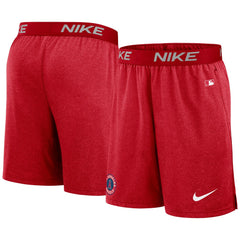 Los Angeles Angels Nike City Connect Authentic Collection Performance Practice Shorts - Red Shorts
