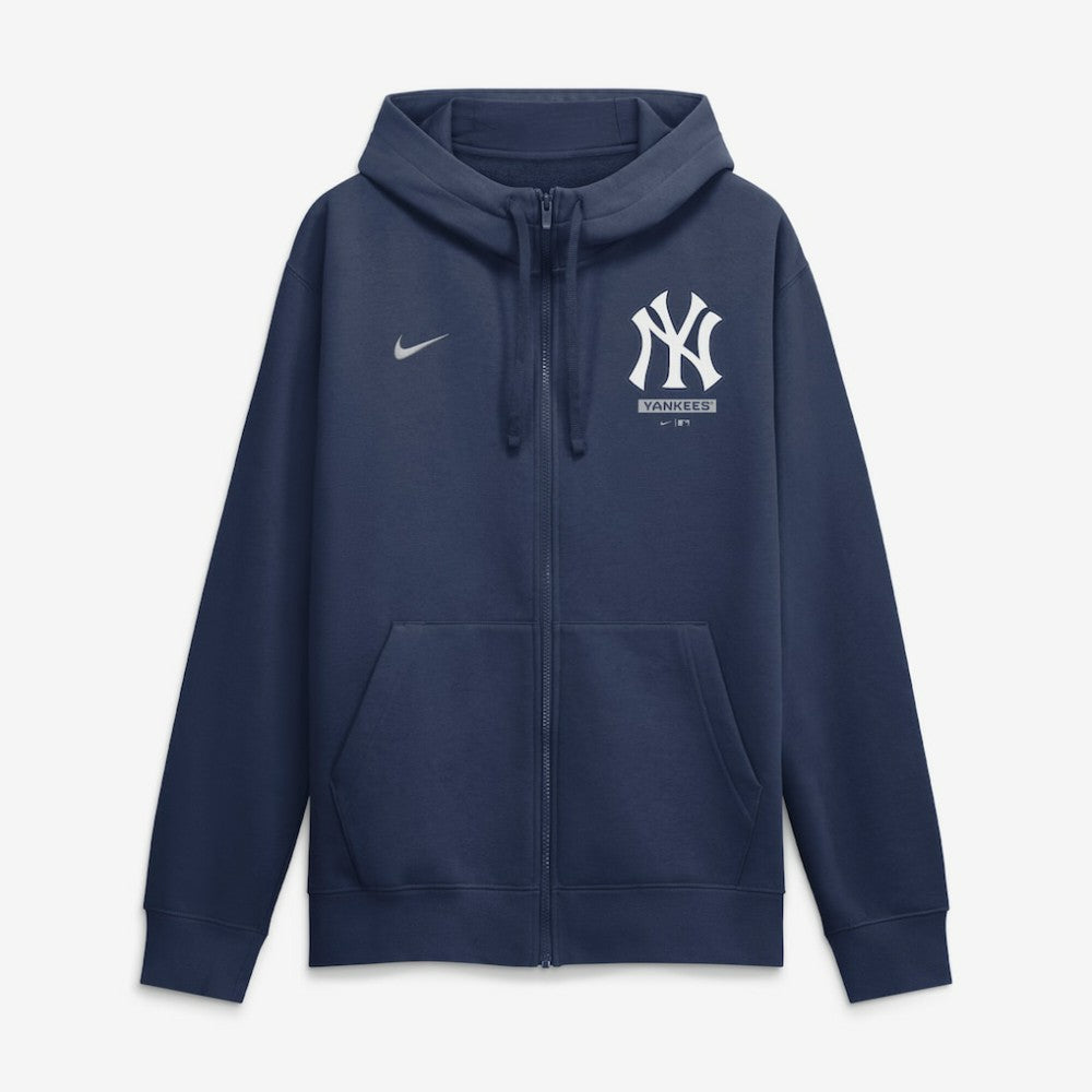 New York Yankees Nike Primetime Lockup Full-Zip Hoodie - Navy Hoodies