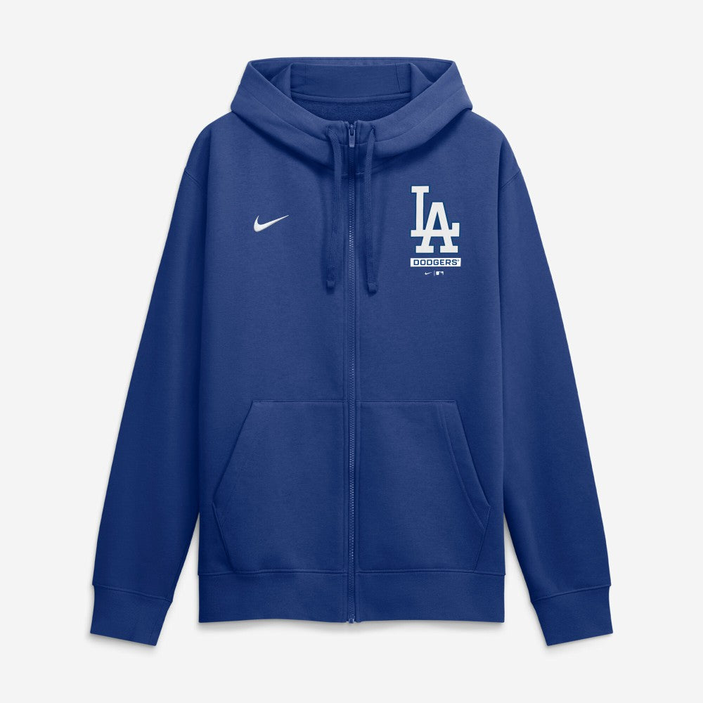 Los Angeles Dodgers Nike Primetime Lockup Full-Zip Hoodie - Royal Hoodies