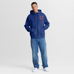 Chicago Cubs Nike Primetime Lockup Full-Zip Hoodie - Royal Hoodies