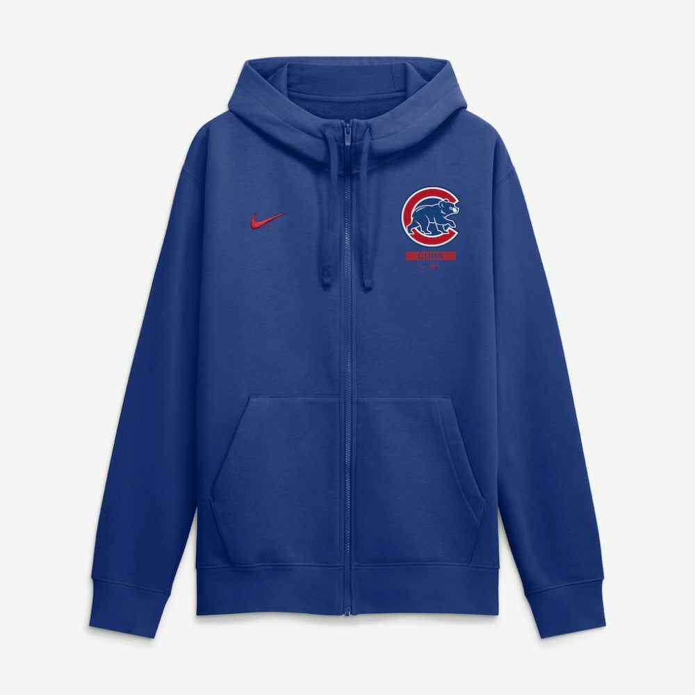 Chicago Cubs Nike Primetime Lockup Full-Zip Hoodie - Royal Hoodies