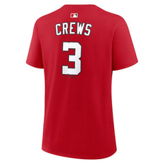 Dylan Crews Washington Nationals Nike Women's Name & Number T-Shirt - Red T-shirts